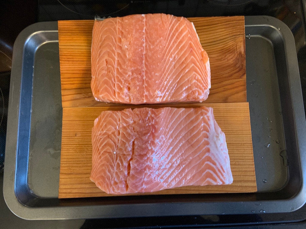 Raw Salmon Fillet 