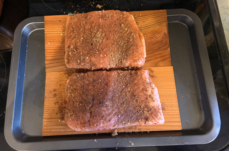 Seasoned Salmon Fillet